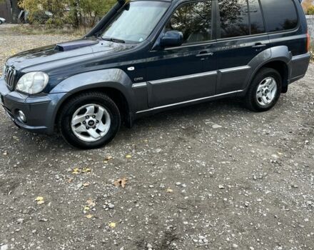 Синий Хендай Терракан, объемом двигателя 2.9 л и пробегом 387 тыс. км за 4200 $, фото 2 на Automoto.ua