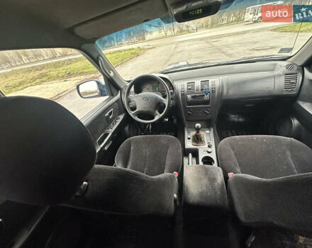 Синий Хендай Терракан, объемом двигателя 2.5 л и пробегом 218 тыс. км за 3500 $, фото 6 на Automoto.ua