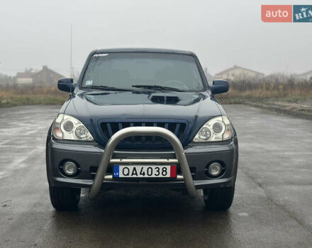 Синий Хендай Терракан, объемом двигателя 2.5 л и пробегом 218 тыс. км за 3500 $, фото 2 на Automoto.ua