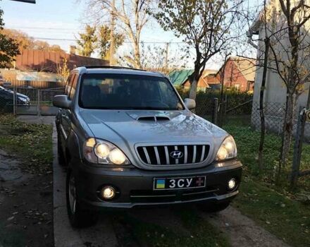 Синий Хендай Терракан, объемом двигателя 2.9 л и пробегом 200 тыс. км за 4900 $, фото 4 на Automoto.ua