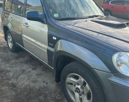 Синий Хендай Терракан, объемом двигателя 2.9 л и пробегом 122 тыс. км за 3999 $, фото 3 на Automoto.ua