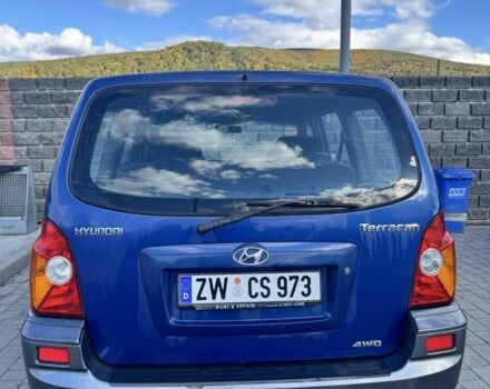 Хендай Терракан 2003 в Виноградове на Automoto.ua Синий Хендай Терракан, объемом двигателя 2.9 л и пробегом 204 тыс. км за 4700 $, фото 3 на Automoto.ua