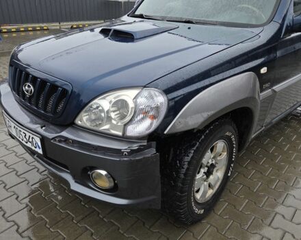 Синий Хендай Терракан, объемом двигателя 2.9 л и пробегом 195 тыс. км за 3200 $, фото 5 на Automoto.ua