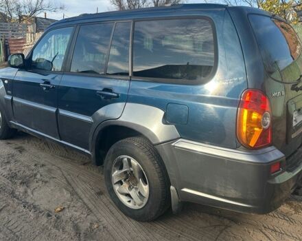 Синий Хендай Терракан, объемом двигателя 2.9 л и пробегом 122 тыс. км за 3999 $, фото 2 на Automoto.ua