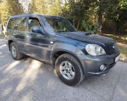 Синий Хендай Терракан, объемом двигателя 3 л и пробегом 333 тыс. км за 2999 $, фото 1 на Automoto.ua