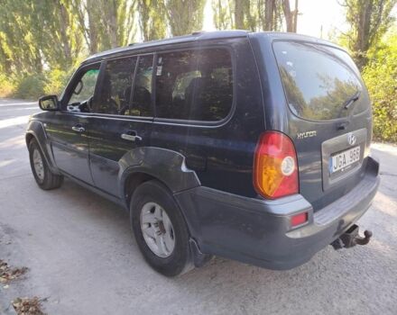 Синий Хендай Терракан, объемом двигателя 3 л и пробегом 333 тыс. км за 2999 $, фото 3 на Automoto.ua