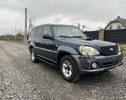 Синий Хендай Терракан, объемом двигателя 2.5 л и пробегом 330 тыс. км за 2000 $, фото 3 на Automoto.ua