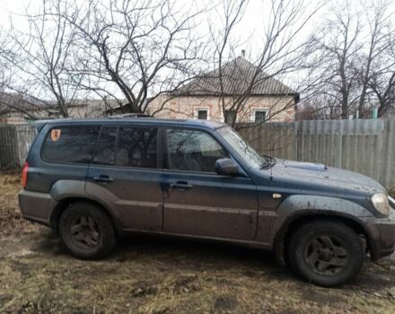 Синій Хендай Терракан, об'ємом двигуна 2.9 л та пробігом 160 тис. км за 3812 $, фото 1 на Automoto.ua