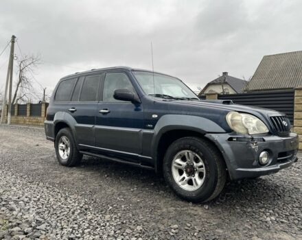 Синий Хендай Терракан, объемом двигателя 2.5 л и пробегом 330 тыс. км за 2000 $, фото 4 на Automoto.ua