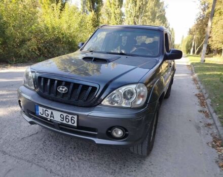 Синий Хендай Терракан, объемом двигателя 3 л и пробегом 333 тыс. км за 2999 $, фото 6 на Automoto.ua