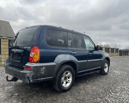 Синий Хендай Терракан, объемом двигателя 2.5 л и пробегом 330 тыс. км за 2000 $, фото 5 на Automoto.ua