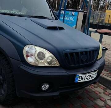 Синий Хендай Терракан, объемом двигателя 2.9 л и пробегом 380 тыс. км за 6000 $, фото 1 на Automoto.ua