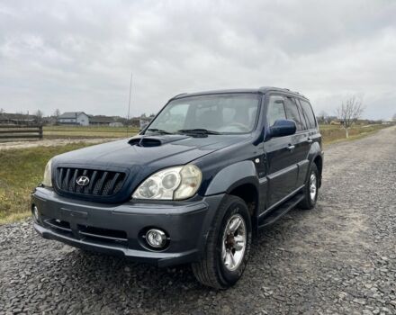 Синий Хендай Терракан, объемом двигателя 2.9 л и пробегом 330 тыс. км за 1800 $, фото 1 на Automoto.ua