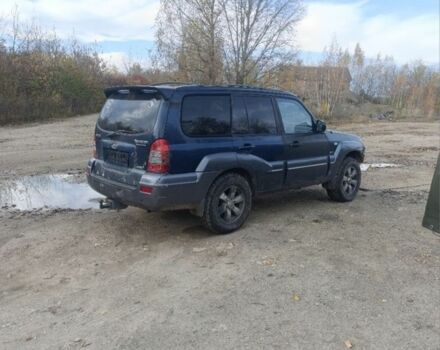 Синий Хендай Терракан, объемом двигателя 2.9 л и пробегом 250 тыс. км за 1100 $, фото 2 на Automoto.ua