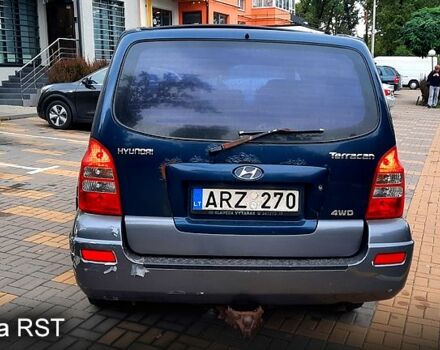 Хендай Терракан 2005 в Ирпене на Automoto.ua Синий Хендай Терракан, объемом двигателя 2.9 л и пробегом 316 тыс. км за 4000 $, фото 3 на Automoto.ua