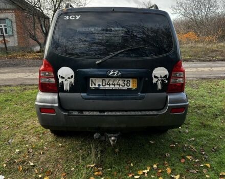 Синий Хендай Терракан, объемом двигателя 2.9 л и пробегом 299 тыс. км за 3564 $, фото 3 на Automoto.ua