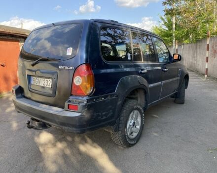 Синий Хендай Терракан, объемом двигателя 2.9 л и пробегом 230 тыс. км за 3300 $, фото 2 на Automoto.ua
