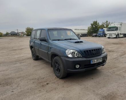 Синий Хендай Терракан, объемом двигателя 2.9 л и пробегом 261 тыс. км за 2563 $, фото 1 на Automoto.ua