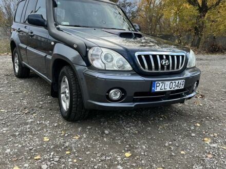 Хендай Терракан 2002 в Синельниковом на Automoto.ua Синий Хендай Терракан, объемом двигателя 2.9 л и пробегом 387 тыс. км за 4200 $, фото 1 на Automoto.ua