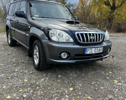 Синий Хендай Терракан, объемом двигателя 2.9 л и пробегом 387 тыс. км за 4200 $, фото 1 на Automoto.ua