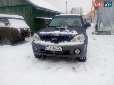 Синій Хендай Терракан, об'ємом двигуна 2.9 л та пробігом 333 тис. км за 3800 $, фото 1 на Automoto.ua
