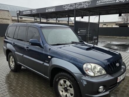 Синий Хендай Терракан, объемом двигателя 2.9 л и пробегом 195 тыс. км за 2900 $, фото 1 на Automoto.ua