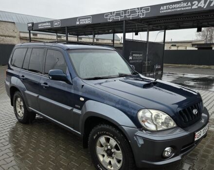 Синий Хендай Терракан, объемом двигателя 2.9 л и пробегом 195 тыс. км за 3200 $, фото 1 на Automoto.ua