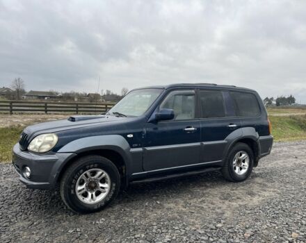 Синий Хендай Терракан, объемом двигателя 2.9 л и пробегом 330 тыс. км за 1800 $, фото 1 на Automoto.ua