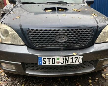 Синий Хендай Терракан, объемом двигателя 2.9 л и пробегом 229 тыс. км за 3540 $, фото 1 на Automoto.ua