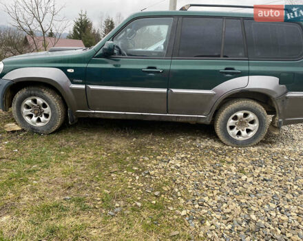 Хендай Терракан 2001 в Буковеле на Automoto.ua Зеленый Хендай Терракан, объемом двигателя 2.9 л и пробегом 237 тыс. км за 6950 $, фото 4 на Automoto.ua