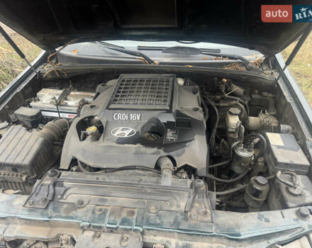 Зеленый Хендай Терракан, объемом двигателя 2.9 л и пробегом 300 тыс. км за 1500 $, фото 4 на Automoto.ua