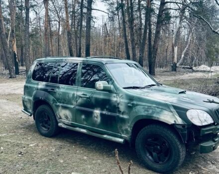 Зеленый Хендай Терракан, объемом двигателя 2.9 л и пробегом 260 тыс. км за 3734 $, фото 3 на Automoto.ua