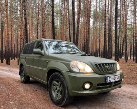 Зеленый Хендай Терракан, объемом двигателя 3 л и пробегом 229 тыс. км за 4200 $, фото 8 на Automoto.ua