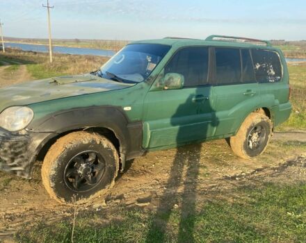 Зеленый Хендай Терракан, объемом двигателя 2.9 л и пробегом 126 тыс. км за 4500 $, фото 1 на Automoto.ua