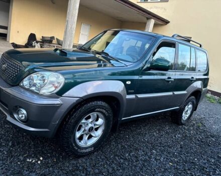 Зеленый Хендай Терракан, объемом двигателя 2.9 л и пробегом 252 тыс. км за 5600 $, фото 1 на Automoto.ua