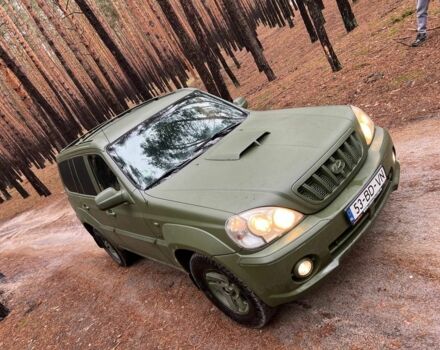 Зеленый Хендай Терракан, объемом двигателя 3 л и пробегом 229 тыс. км за 4200 $, фото 7 на Automoto.ua