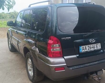 Зеленый Хендай Терракан, объемом двигателя 2.9 л и пробегом 334 тыс. км за 6750 $, фото 2 на Automoto.ua