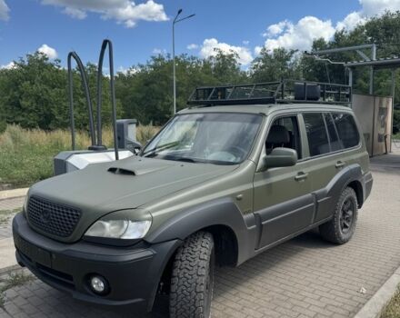 Зеленый Хендай Терракан, объемом двигателя 2.9 л и пробегом 320 тыс. км за 5300 $, фото 1 на Automoto.ua