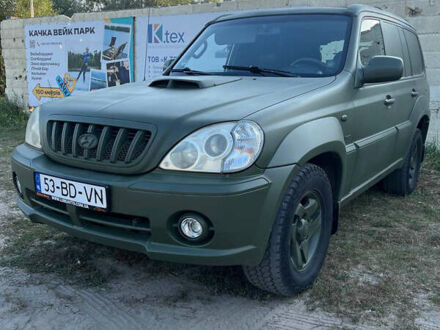 Хендай Терракан 2002 в Ирпене на Automoto.ua Зеленый Хендай Терракан, объемом двигателя 2.9 л и пробегом 390 тыс. км за 3500 $, фото 1 на Automoto.ua
