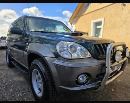 Зеленый Хендай Терракан, объемом двигателя 3 л и пробегом 241 тыс. км за 4300 $, фото 1 на Automoto.ua