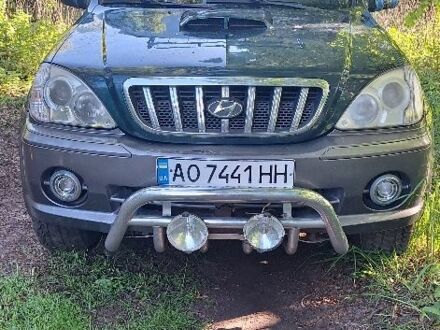 Хендай Терракан 2003 у Тячеве на Automoto.ua Зелений Хендай Терракан, об'ємом двигуна 2.9 л та пробігом 173 тис. км за 5400 $, фото 1 на Automoto.ua