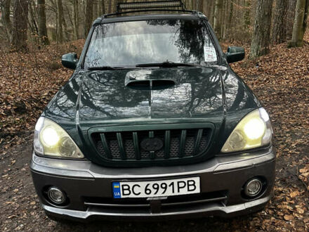 Зеленый Хендай Терракан, объемом двигателя 2.9 л и пробегом 266 тыс. км за 5000 $, фото 1 на Automoto.ua