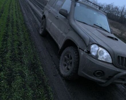 Зелений Хендай Терракан, об'ємом двигуна 3 л та пробігом 260 тис. км за 2400 $, фото 1 на Automoto.ua