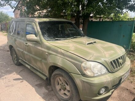 Хендай Терракан 2004 в Изюме на Automoto.ua Зеленый Хендай Терракан, объемом двигателя 2.9 л и пробегом 360 тыс. км за 2000 $, фото 1 на Automoto.ua