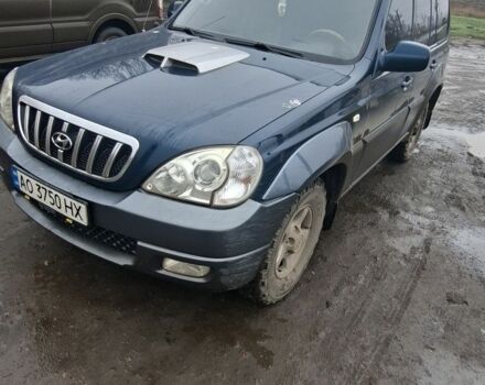 Зеленый Хендай Терракан, объемом двигателя 2.9 л и пробегом 300 тыс. км за 3800 $, фото 1 на Automoto.ua