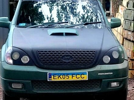 Хендай Терракан 2005 в Павлограде на Automoto.ua Зеленый Хендай Терракан, объемом двигателя 3 л и пробегом 212 тыс. км за 2500 $, фото 1 на Automoto.ua