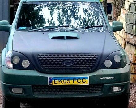 Хендай Терракан 2005 в Павлограде на Automoto.ua Зеленый Хендай Терракан, объемом двигателя 3 л и пробегом 212 тыс. км за 2500 $, фото 1 на Automoto.ua