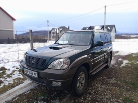 Зеленый Хендай Терракан, объемом двигателя 2.9 л и пробегом 310 тыс. км за 6500 $, фото 1 на Automoto.ua