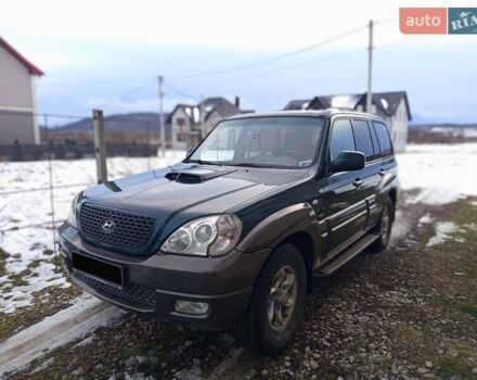 Зеленый Хендай Терракан, объемом двигателя 2.9 л и пробегом 310 тыс. км за 6500 $, фото 1 на Automoto.ua