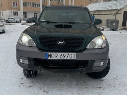 Зеленый Хендай Терракан, объемом двигателя 2.9 л и пробегом 320 тыс. км за 4500 $, фото 1 на Automoto.ua